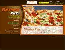 Tablet Screenshot of freshwaypizzawaterst.com